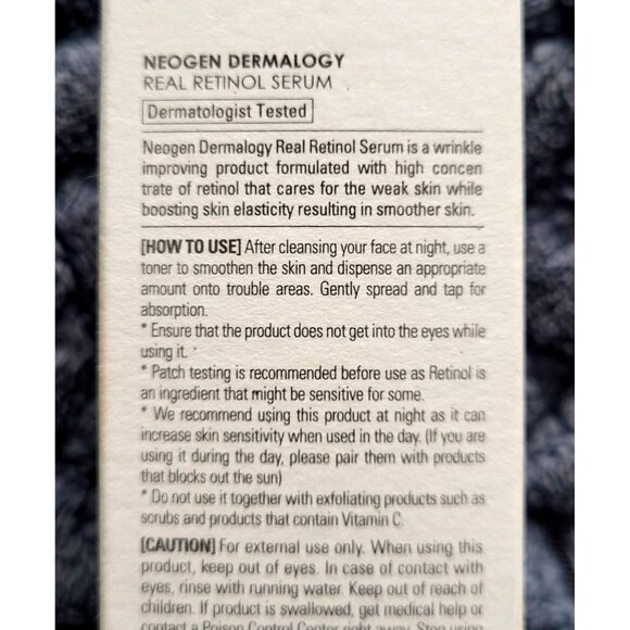 Neogen Dermalogy Real Retinol Serum 2% Retinol Size 30 ml / 1.01 fl oz - Picture 2 of 4